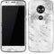 Silver Marble Moto E5 Play Skin